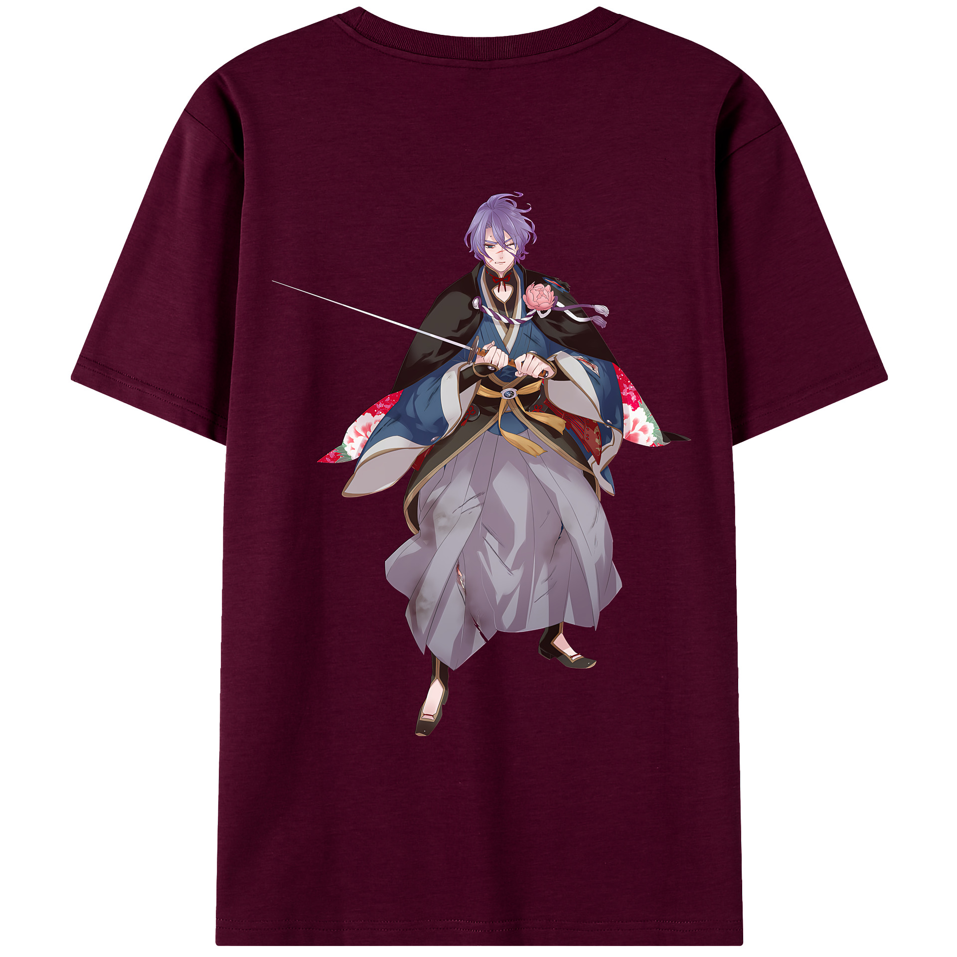 （画像用） 刀剣乱舞 Touken Ranbu レディース半袖Tシャツ(バックプリント)